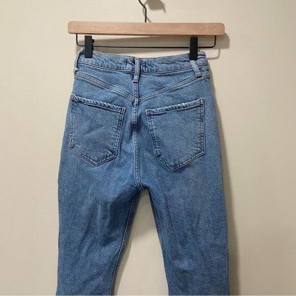 AGOLDE Riley Distressed Jeans sz 23 - Picture 7 of 8